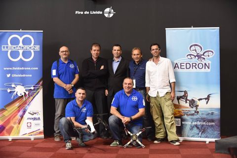 Fotografía de Lleida Drone en la feria de la asociación